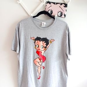 Betty Boop Vintage Style Tee & Mini Bag